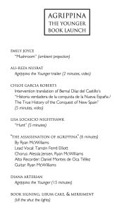 Program for Book Launch